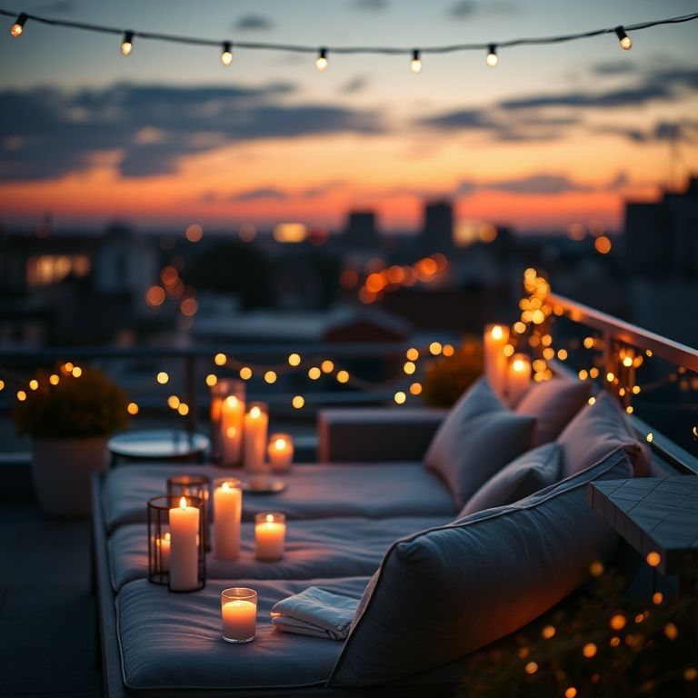 Cosy lounge under the stars