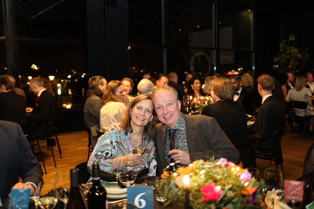 Silver and gold anniversary celebration in Barcelona