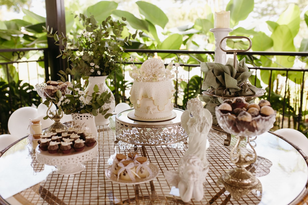 Baby shower set up at home in Barcelona