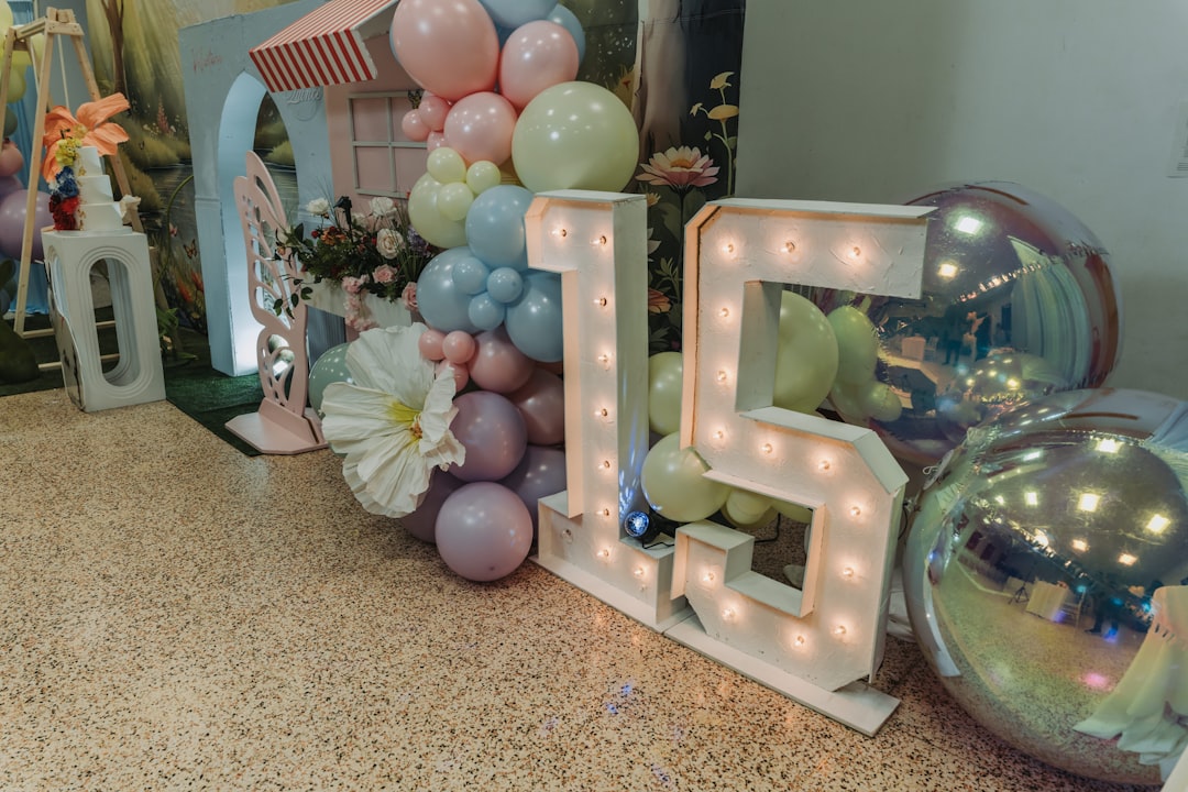 Event space for a baby shower in Barcelona