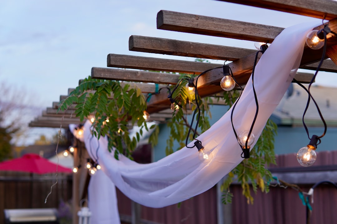 Outdoor baby shower in a Barcelona garden