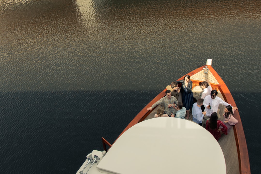 Boat for big groups in Barcelona