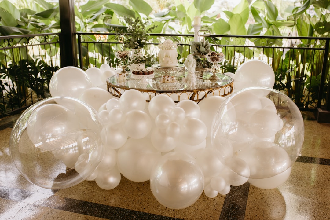 First communion decor in Barcelona