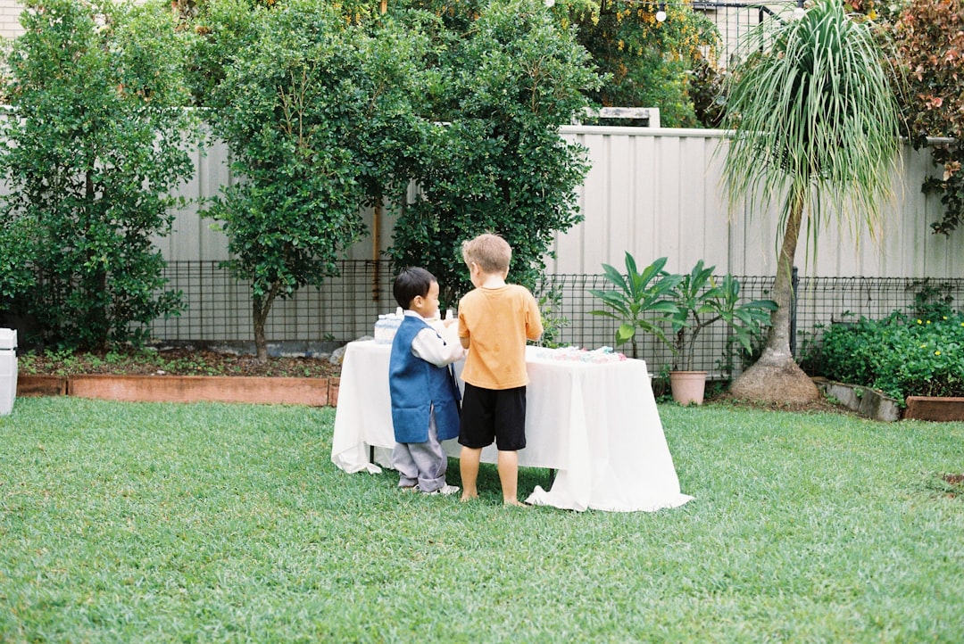 Outdoor first communion in Barcelona