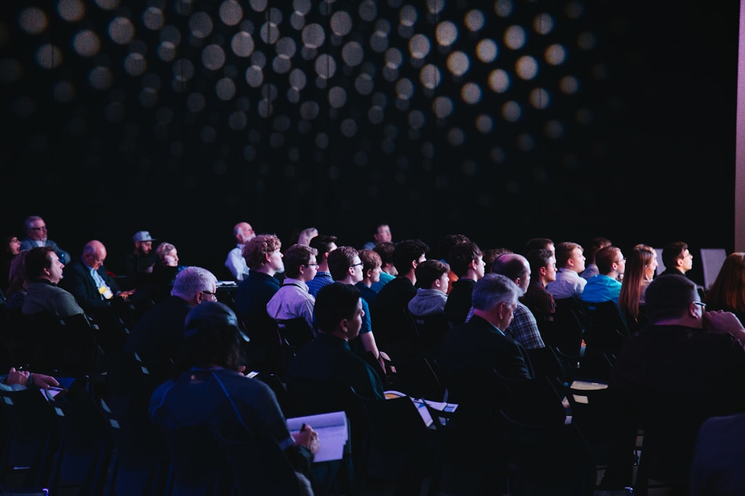 Corporate event in Barcelona — conference audience
