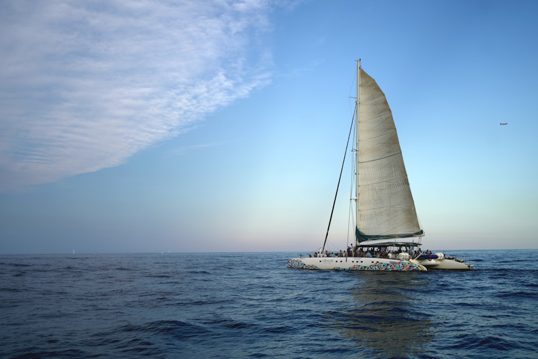 Party catamaran for a hen party in Barcelona