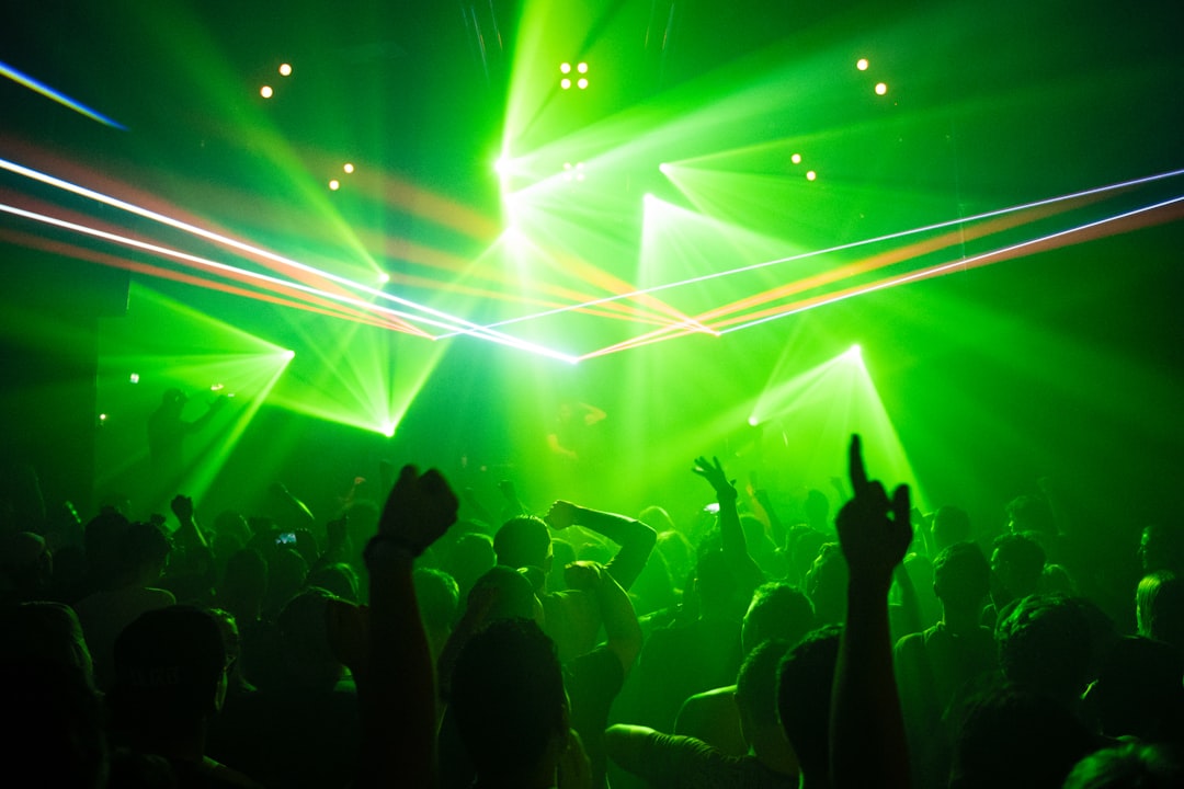 Stag and hen party at a Barcelona nightclub
