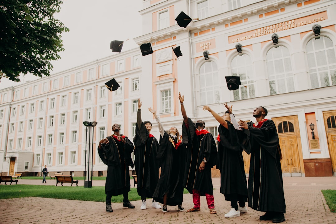 Graduation diploma ceremony in Barcelona