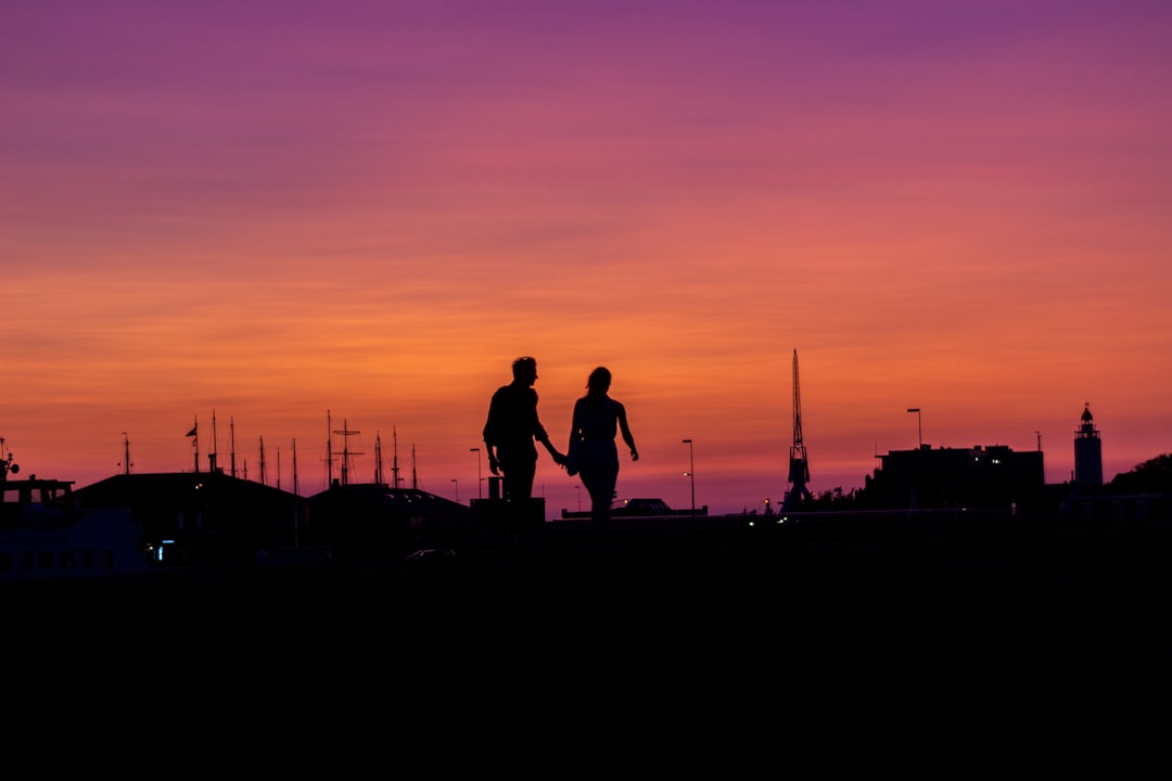 Barcelona viewpoint for a marriage proposal
