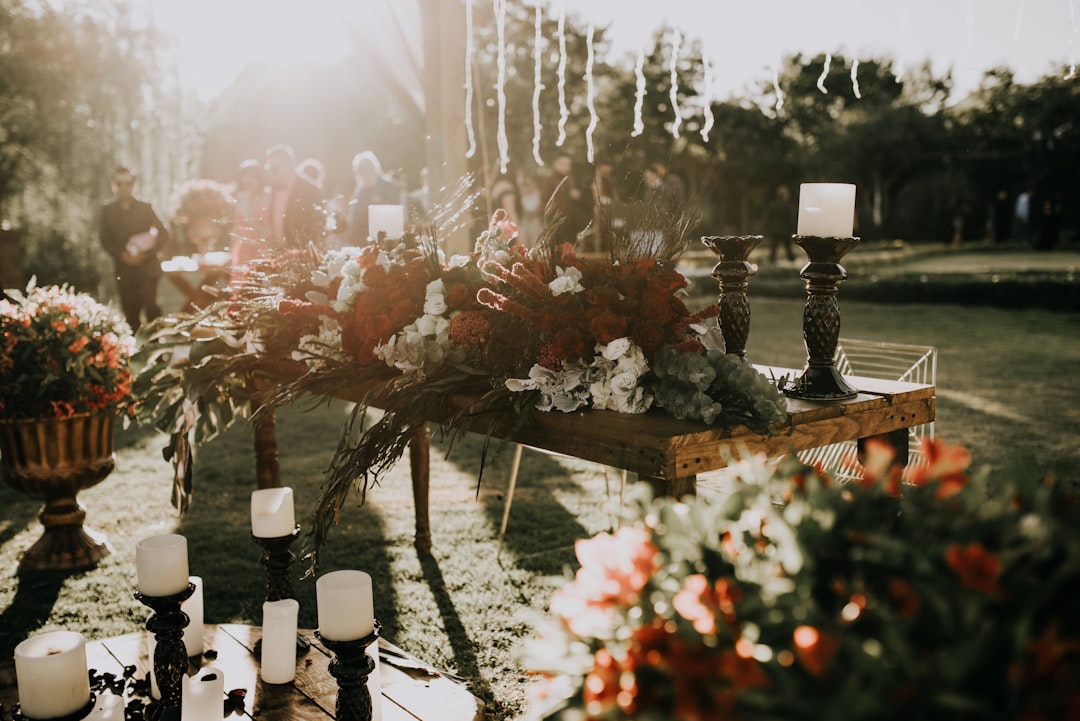 Romantic picnic proposal setup in Barcelona